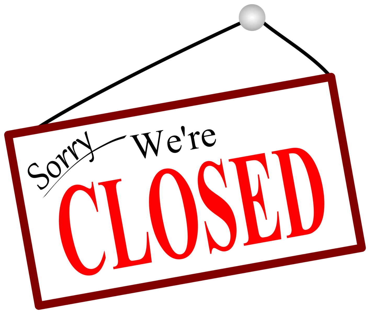 sorry-were-closed-sign-vector-clipart